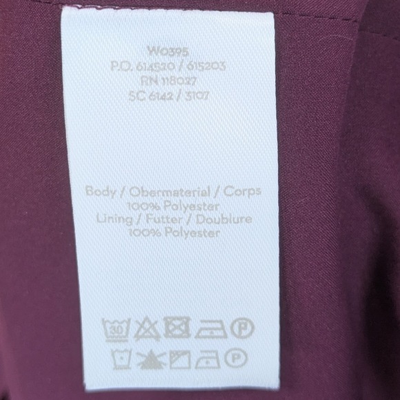 NWT Boden Addie Dress Midi Purple Belted Minamilist Classic Chic Career Womens 6 - Picture 4 of 8